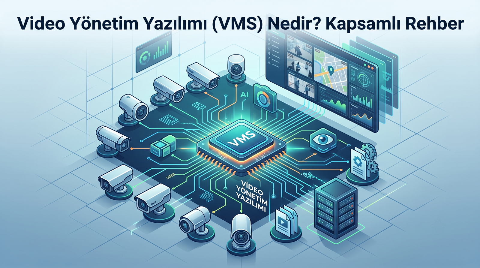 Video Yönetim Yazılımı (VMS) Nedir? (Kapsamlı Rehber)